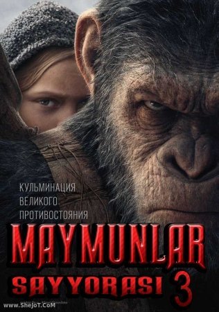 Maymunlar Sayyorasi Urush 3 Uzbek tilida 2020 HD Tarjima kino 720p Skachat