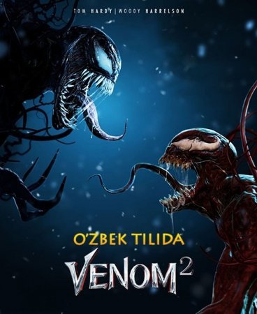 Venom 2 Qirg'in Boshlanishi Uzbek tilida 2021 Tarjima kino Premyera Film HD